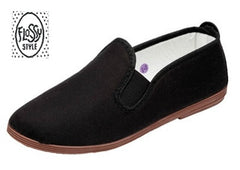 Black Flossy Style Shoe